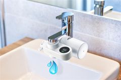 Máy Lọc Nước Tại Vòi Cleansui EF102 / Có 3 Chế Độ Nước / Nhập Khẩu Nhật, Có Đồng Hồ ảnh 7