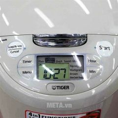 NỒI CƠM ĐIỆN TỬ TIGER JAX-R10W 1.0L ảnh 2
