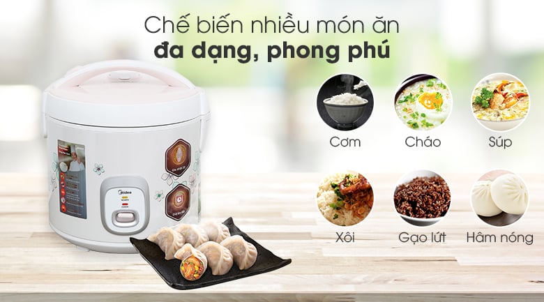 Nồi cơm nắp gài 1.8 lít Midea MR-CM1825 – ảnh 7