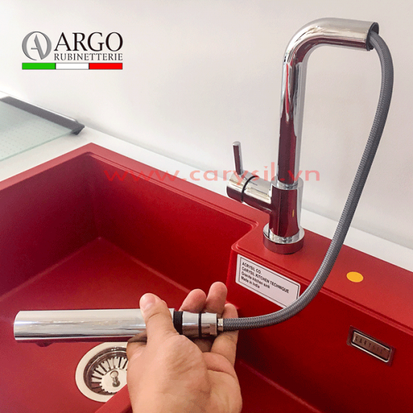 Vòi Rửa Chén Inox Carysil I-2385 – ảnh 5