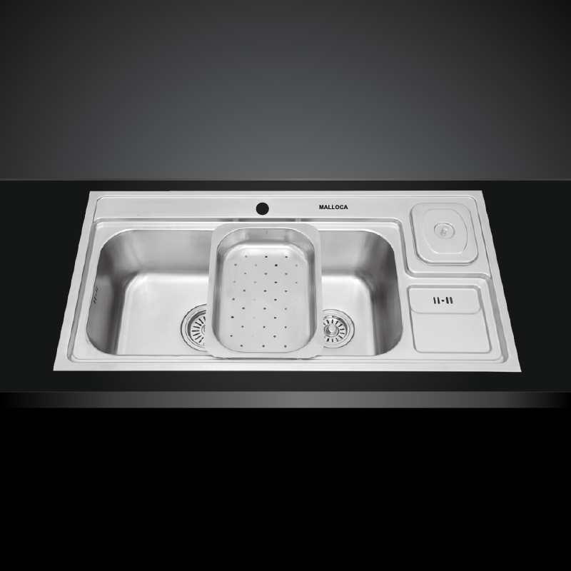 Chậu rửa chén Inox Malloca MS 8809 N Chậu rửa chén Inox Malloca MS 8809 N