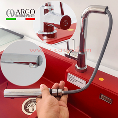 Vòi Rửa Chén Inox Carysil I-2385 ảnh 6