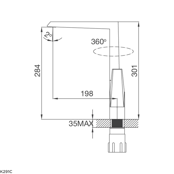 Vòi rửa chén nóng lạnh Malloca K291C / Đồng thau mạ chrome - Chất liệu đồng thau mạ chrome của K291C Vòi rửa chén nóng lạnh Malloca K291C / Đồng thau mạ chrome - Chất liệu đồng thau mạ chrome của K291C
