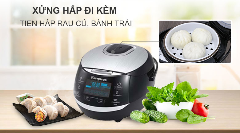 Nồi cơm điện tử 1.8 lít Kangaroo KG595 – ảnh 8