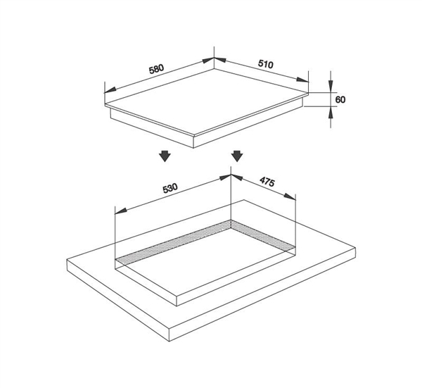 Bếp từ 3 vùng nấu Malloca MH-03I / Kính Eurokera - Bếp từ Malloca MH-03I: thiết kế vuông gọn gàng Bếp từ 3 vùng nấu Malloca MH-03I / Kính Eurokera - Bếp từ Malloca MH-03I: thiết kế vuông gọn gàng