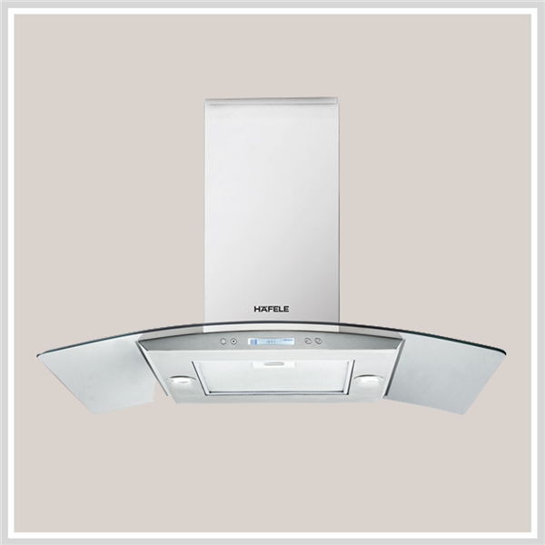 Máy hút mùi áp tường Hafele HH-WG90B / Kiểu kính cong, Ngang 90cm, mã số 539.81.185 Máy hút mùi áp tường Hafele HH-WG90B / Kiểu kính cong, Ngang 90cm, mã số 539.81.185