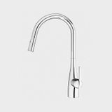 Vòi rửa chén rút dây Konox Curva Chrome