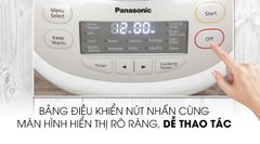 Nồi cơm điện tử Panasonic 1.8 lít SR-CP188NRA ảnh 7
