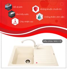 Chậu Rửa Chén Carysil WAL1 ảnh 5