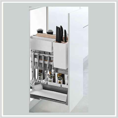 Kệ Gia Vị God Ray Giảm Chấn Inox 304 Higold 306065