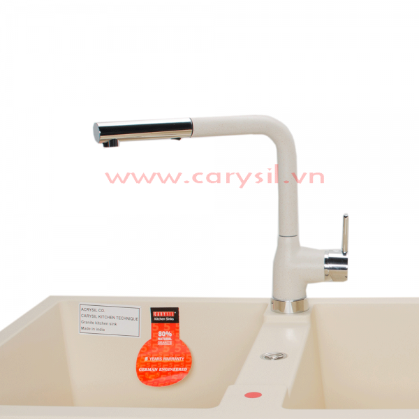 Vòi Rửa Chén Carysil G-0585 (màu muối hồng, xám tro, đen) – ảnh 8