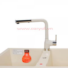 Vòi Rửa Chén Carysil G-0585 (màu muối hồng, xám tro, đen) ảnh 8