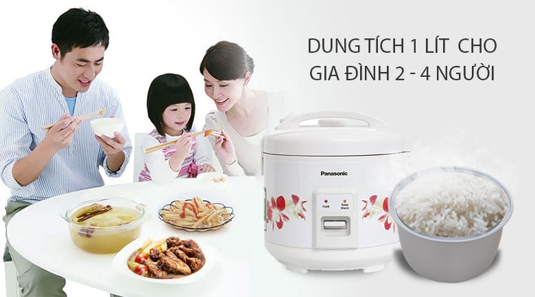 Nồi cơm điện Panasonic 1 lít SR-MVN107HRA – ảnh 2