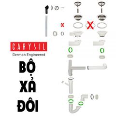 Chậu Rửa Bằng Đá Nhân Tạo Carysil BEC2 ảnh 4