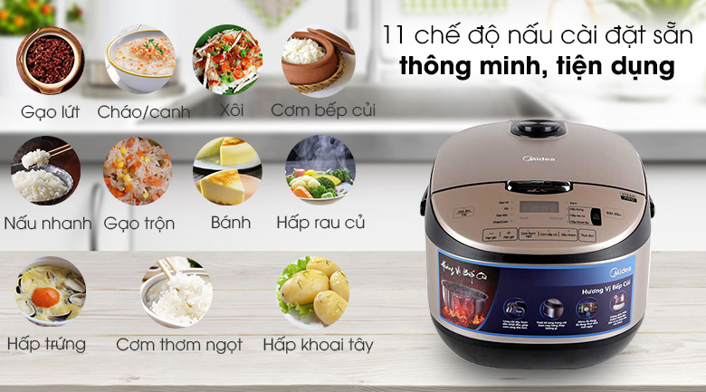 Nồi cơm điện tử Midea MB-FS5021 1.8 lít – ảnh 8