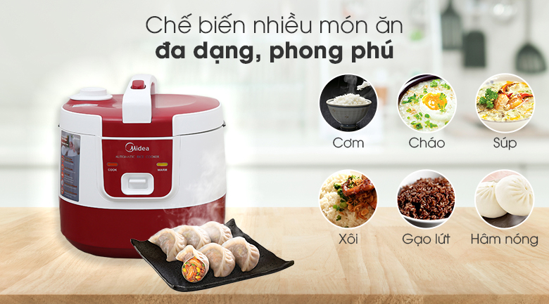 Nồi cơm điện Midea 2 lít MR-SM2061 – ảnh 8