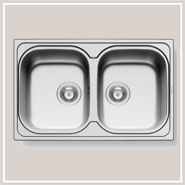 Chậu rửa chén Bosch AMALTIA (79X50) 2B (inox Bóng)