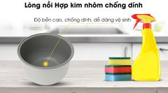 Nồi cơm điện 1.8 lít Toshiba RC-18JH1NV(G) ảnh 8