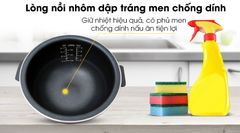Nồi cơm điện cao tần Sharp 1.8 lít KS-IH190V-GL ảnh 4