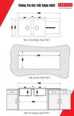 Chậu Rửa Chén Carysil ENC1 ảnh 4