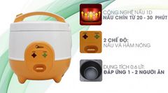 Nồi cơm điện Midea 0.6 lít MR-CM06SD ảnh 2