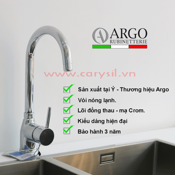 Vòi Rửa Chén Inox Carysil I-2521 – ảnh 6
