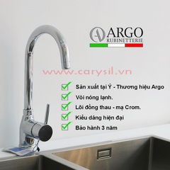 Vòi Rửa Chén Inox Carysil I-2521 ảnh 6