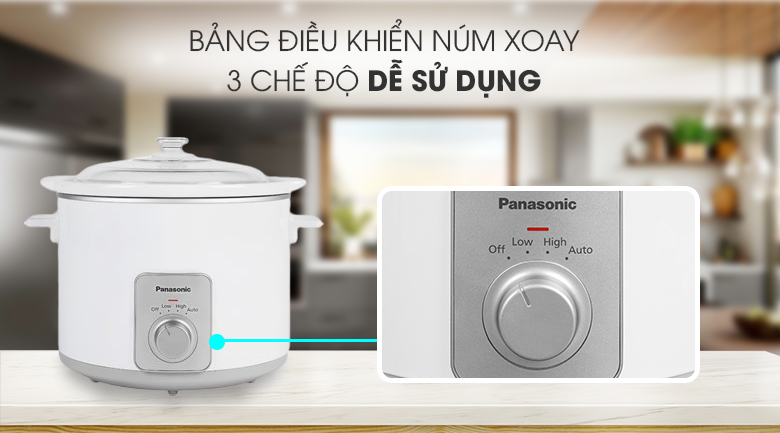 Nồi nấu chậm Panasonic 5 lít NF-N50ASRA – ảnh 8