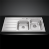  Chậu rửa chén Inox Malloca MS 1027L NEW 