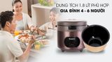 Nồi cơm nắp gài Kangaroo KG18R2 1.8 lít