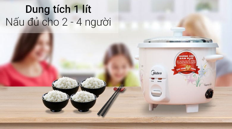 Nồi cơm điện Midea 1 lít MR-GM10SA – ảnh 3