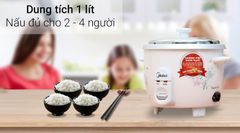 Nồi cơm điện Midea 1 lít MR-GM10SA ảnh 3