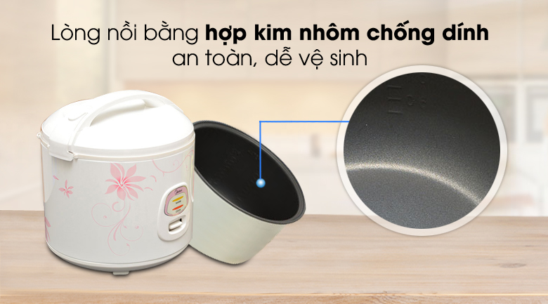 Nồi cơm điện Midea 1.8 lít MR-CM18SQ – ảnh 6