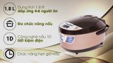 Nồi cơm điện tử Midea 1.8 lít MB-FS5017