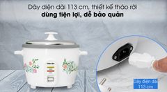 Nồi cơm nắp rời Toshiba RC-18MH1PV(W) 1.8 lít ảnh 9