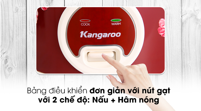 Nồi cơm nắp gài Kangaroo KG378H 1.8 lít – ảnh 7