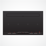 Bếp từ 4 vùng nấu Malloca HIH-904 SLIM / Tích hợp máy hút mùi, kính Ceramic