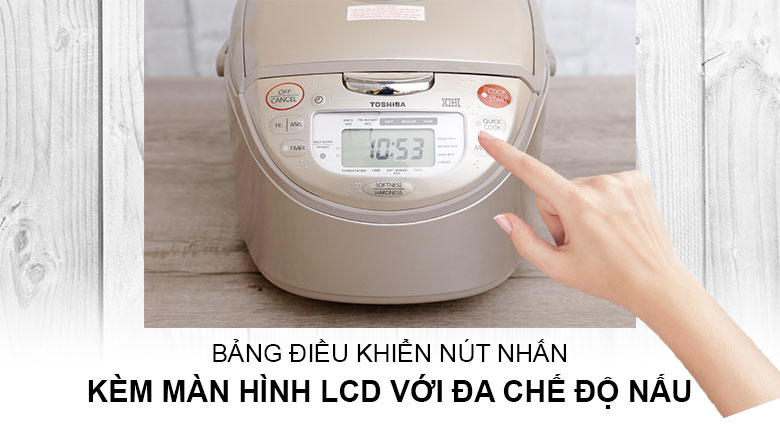 Nồi cơm điện cao tần Toshiba 1 lít RC-10RH(CG)VN – ảnh 6