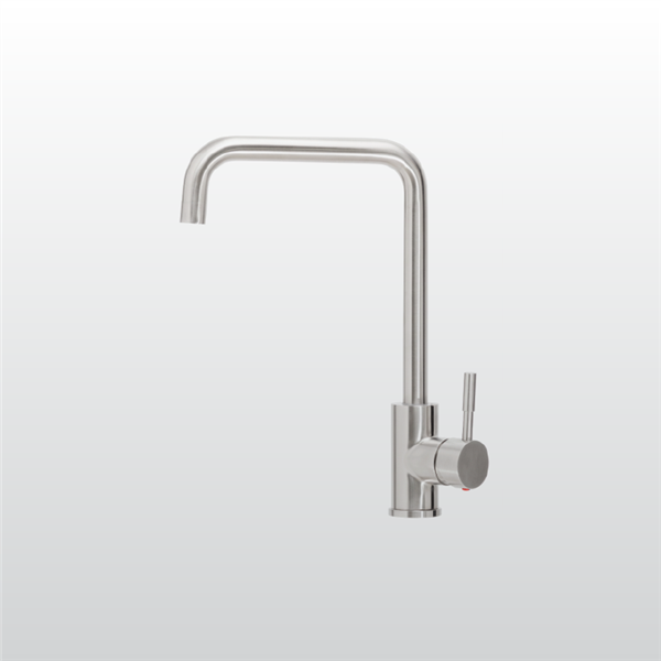 Vòi rửa chén nóng lạnh Malloca K559-SN / Inox 304 - Vòi rửa chén Malloca K559-SN trong căn bếp tối giản