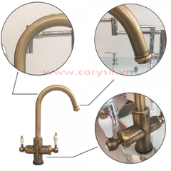Vòi Rửa Chén Dây Rút Inox Carysil I-2467 ảnh 5