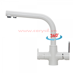 Vòi Rửa Chén Carysil G-2466 (màu xám tro, đen) ảnh 5