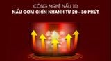  Nồi cơm điện tử Midea 0.6 lít MB-FS1617 
