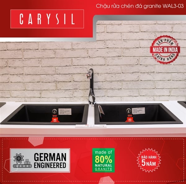 Chậu Rửa Chén Carysil SAA1 – ảnh 4