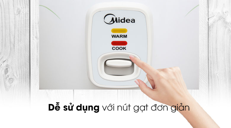Nồi cơm điện Midea 2.2 lít MR-GM22SA – ảnh 5