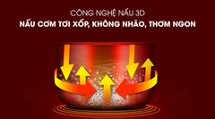 Nồi cơm điện tử Midea MB-FS5023 1.8 lít ảnh 5