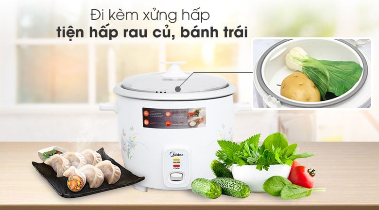Nồi cơm điện Midea 2.2 lít MR-GM22SA – ảnh 6