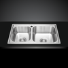  Chậu rửa chén Inox Malloca MS 2076E 