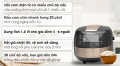 Nồi cơm điện tử Kangaroo 1.8 lít KG18DR8 ảnh 2