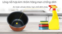 Nồi cơm điện tử Sharp KS-COM181CV-GL ảnh 6