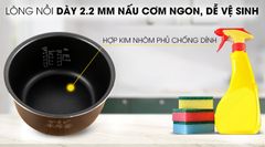 Nồi cơm điện tử Toshiba 1 lít RC-10DH2PV(W) ảnh 8